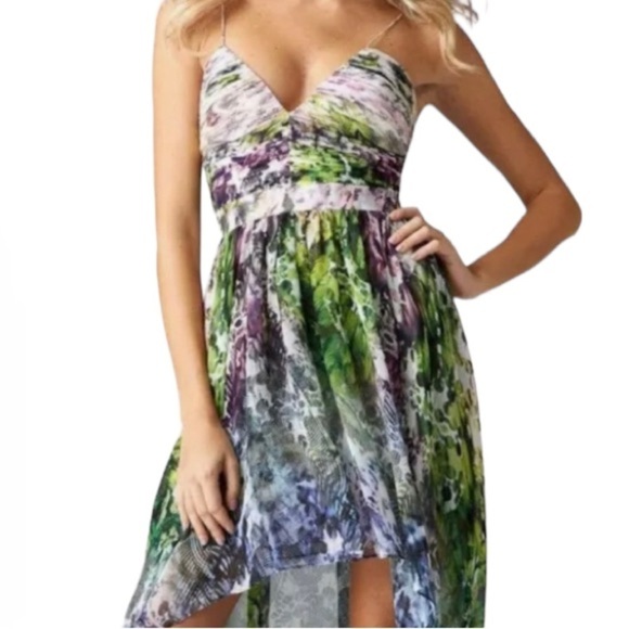 Aidan by Aidan Mattox Dresses & Skirts - Aidan Mattox Floral‎ High Low Dress Size 10